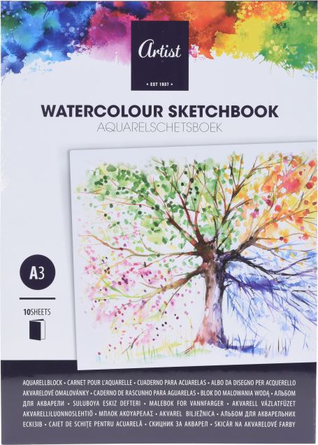 Sketchbook ακουαρέλα Α3