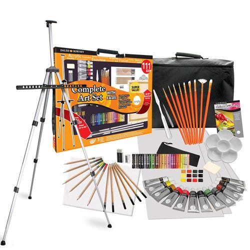 Σετ ζωγραφικής Daler Rowney 111 κομμάτια