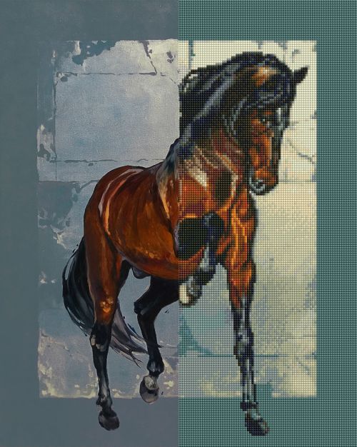 Διαμαντένια ταπετσαρία - Winner, 40x50cm