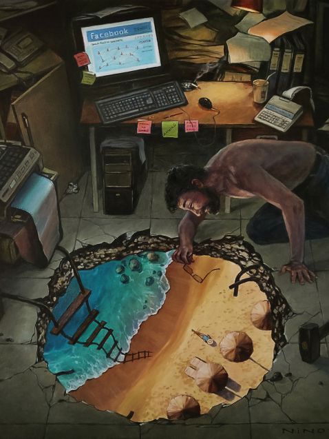 Пъзел - Дишай, 50x70см, 1000 части