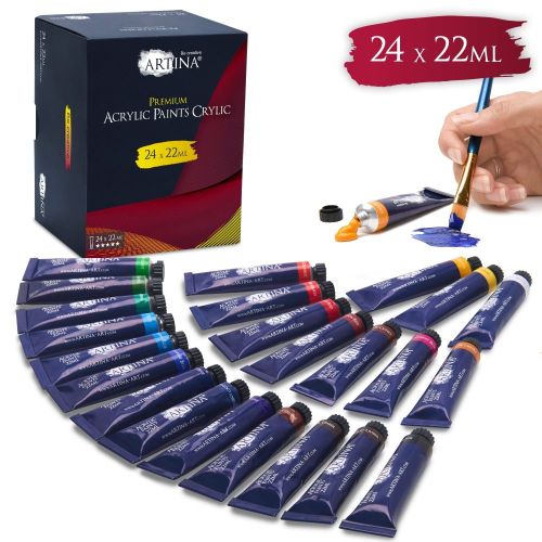 Ακρυλικά Χρώματα ARTINA CRYLIC 24 x 22 ml