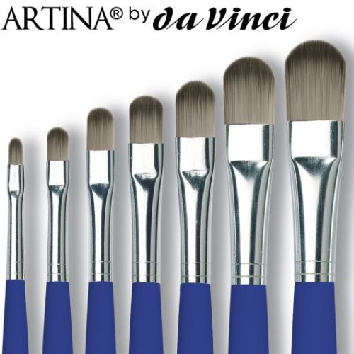 Πινέλο γλώσσα γάτας  Da Vinci - Διαφορετικά μεγέθη