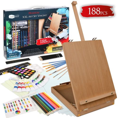 Σετ ζωγραφικής Vincent 188 κομμάτια