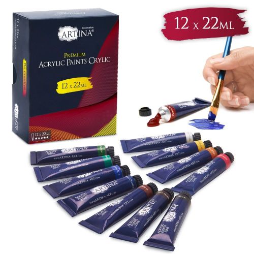 Ακρυλικά Χρώματα ARTINA CRYLIC 12 x 22 ml